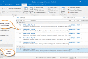 Wow! Send Mass Email Outlook Using Excel List Terpecaya