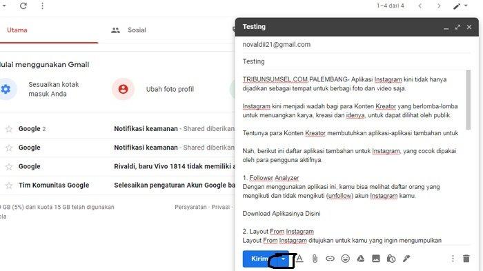 Cara Menjadwalkan Pengiriman Email dan Kirim Secara Otomatis, Membantu