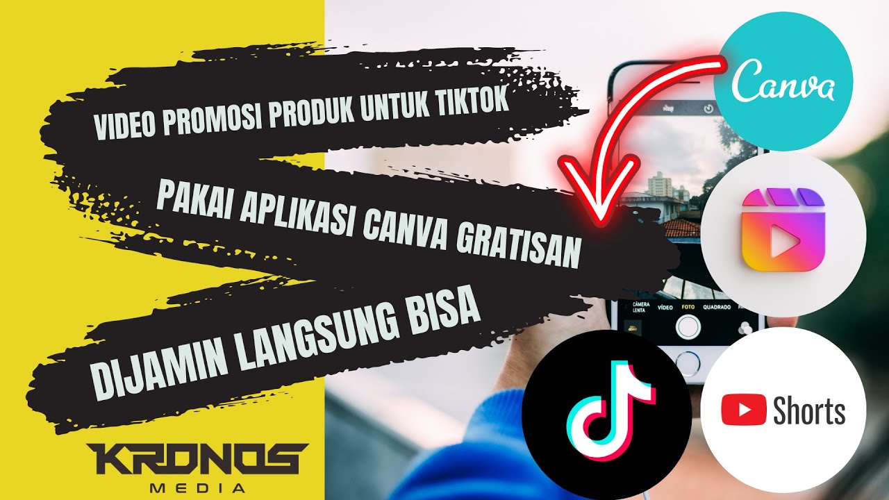 CARA MEMBUAT VIDEO PROMOSI PRODUK DI TIKTOK, IG REELS DAN YOUTUBE