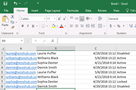 Excel to Outlook Tool Example