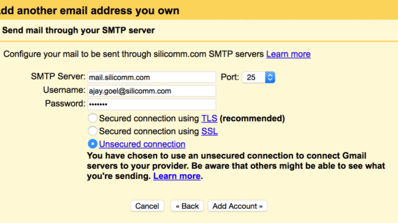 Simak! Smtp Server Gmail Ip Address Terbaik