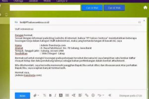 Penting! Kirim Email Untuk Masa Depan Terpecaya