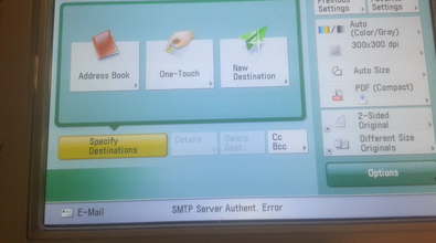 Penting! Smtp Server Error Canon Printer Terpecaya