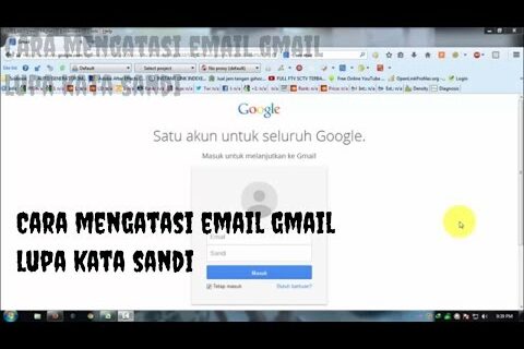 Dahsyat! Email Saya Lupa Kata Sandi Gmail Terbaik