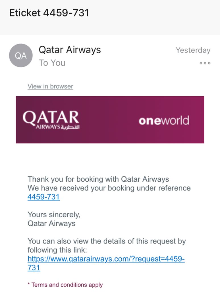 What Is The Qatar Airways Email Scam And How To Stay Safe - DemotiX